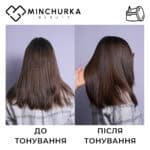 До та після використання маски Шоколадна