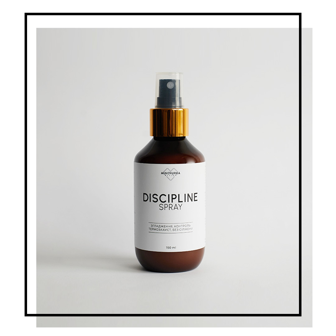 Discipline Spray незмивний спрей для згладження пухнастості та легкого термозахисту волосся